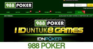 988Poker Agen Idn Poker Terbaik